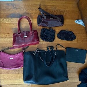Women’s purse bundle - Calvin Klein tote and others